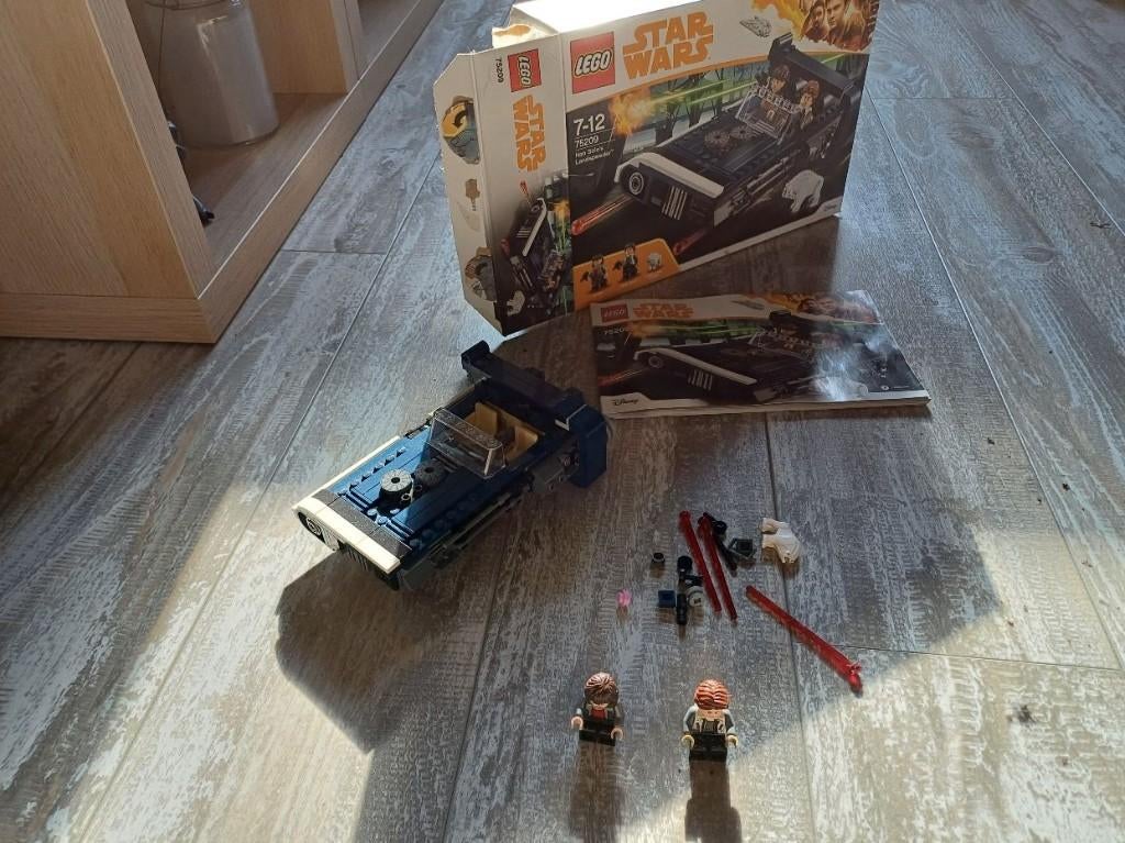 Lego Star Wars Han Solo's Landspeeder - 75209, Ophalen of Verzenden, Zo goed als nieuw, Complete set, Lego