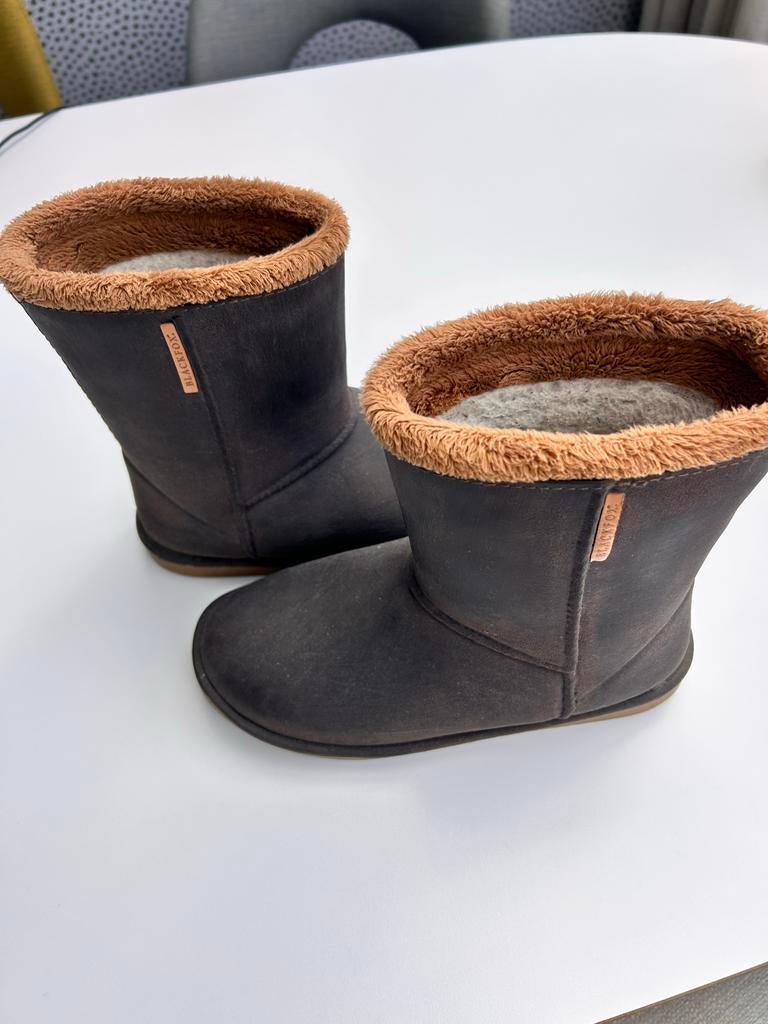 Comfortabele bruine laarzen (maat 36/37) met warme voering, Ophalen of Verzenden