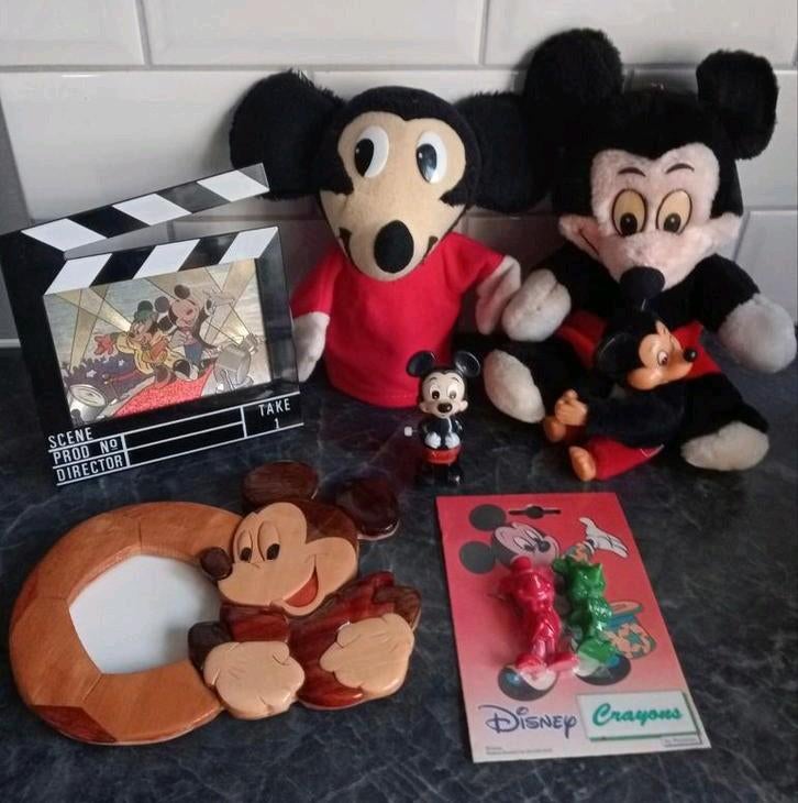 7 x Mikey mouse vintage      €10 samen, Ophalen, Zo goed als nieuw, Beeldje of Poppetje