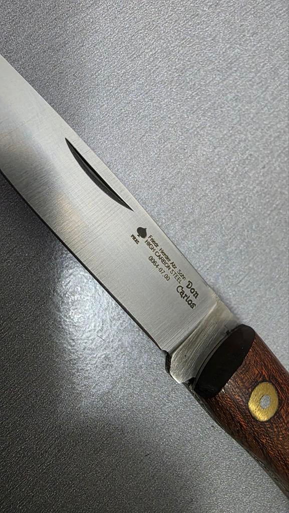 Herder Zakmes Don Carlos Hoog Koolstofstaal Nieuw, Ophalen of Verzenden