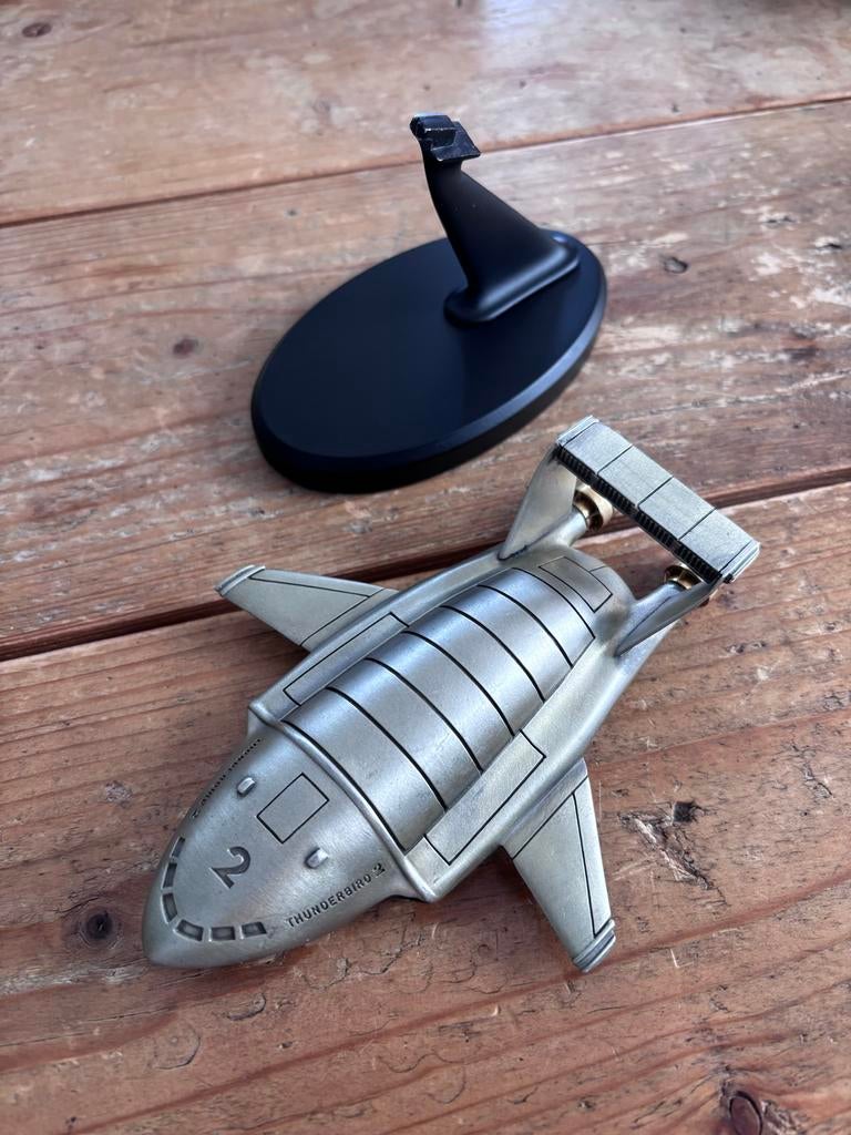 Matchbox Thunderbird 2 Pewter Model, Overige merken, Gebruikt, 1:50 of kleiner, Overige typen