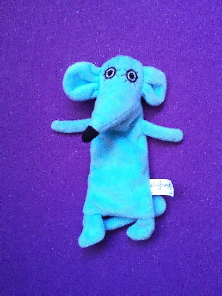 DIFRAX Knuffeldoekje MUIS. BLAUW **Nieuw**, Ophalen of Verzenden, Nieuw, Overige typen