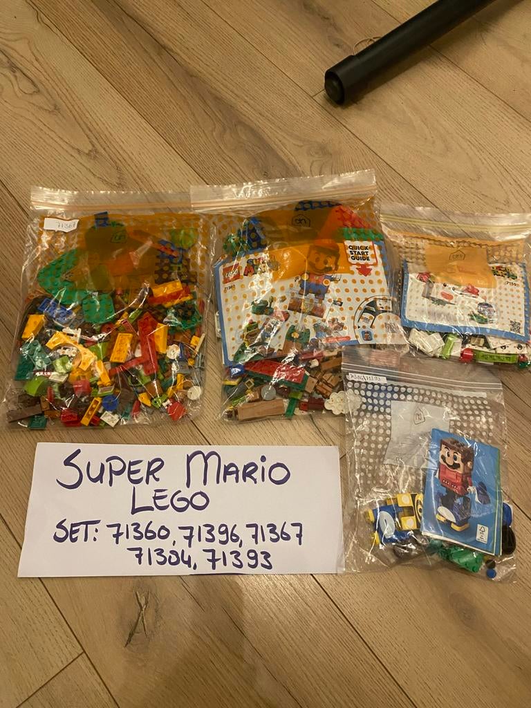 LEGO Super Mario complete set en instructieboekjes, Ophalen of Verzenden, Zo goed als nieuw, Complete set, Lego