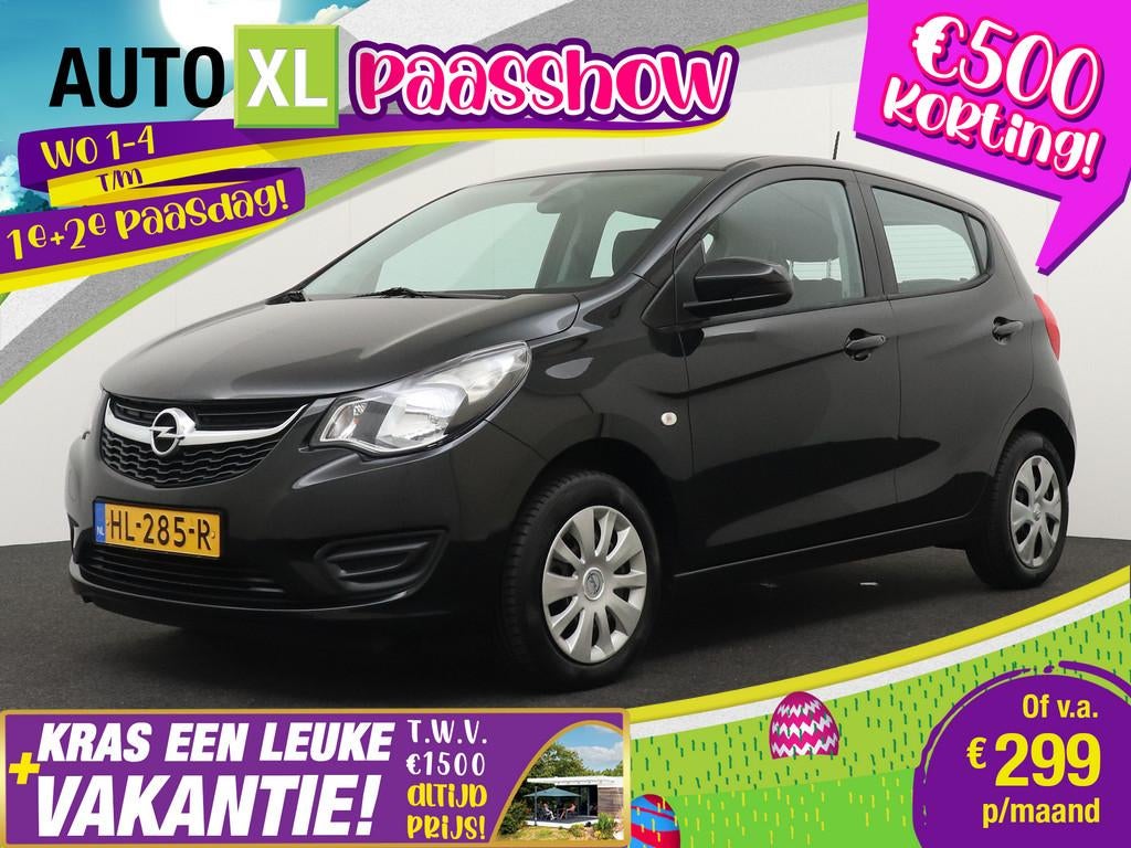 Opel KARL 1.0 75 PK ecoFLEX Edition Cruise Control Airco, Auto's, Opel, Voorwielaandrijving, 839 kg, Stof, Gebruikt
