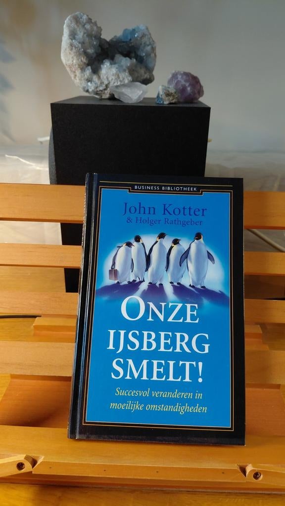 Onze IJsberg Smelt! - John Kotter, Boeken, Fantasy, Gelezen, Ophalen of Verzenden