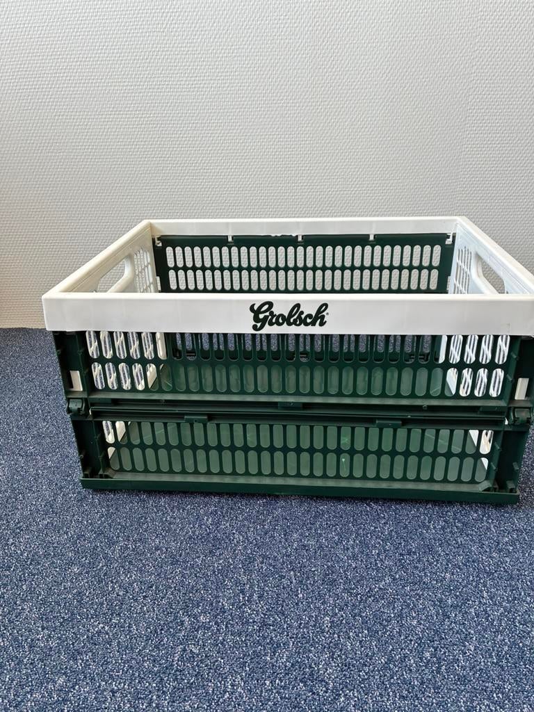 Grolsch boodschappen vouwkrat, Ophalen of Verzenden, Zo goed als nieuw, Grolsch