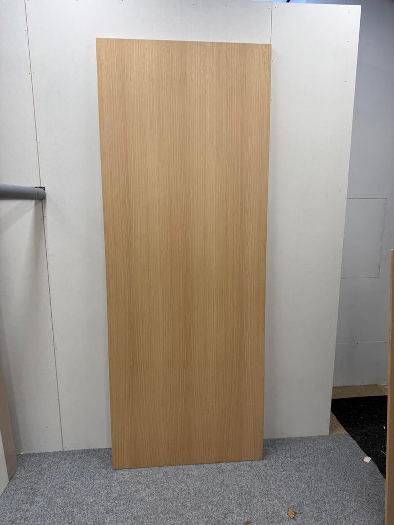 MP205 Volspaan Stompe Eiken fineer binnendeur 231,5 x 88, Ophalen, Zo goed als nieuw, Hout