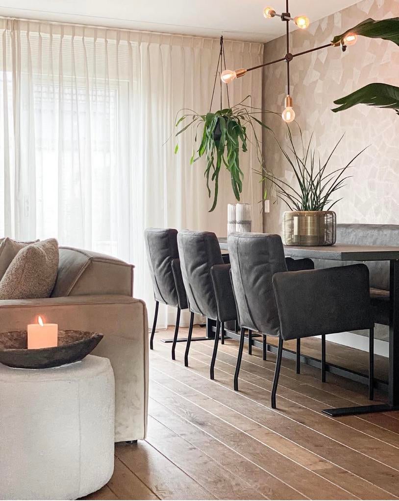 6x Passe Partout eetkamerstoel Bloom, Ophalen, Zo goed als nieuw, Vijf, Zes of meer stoelen, Stof