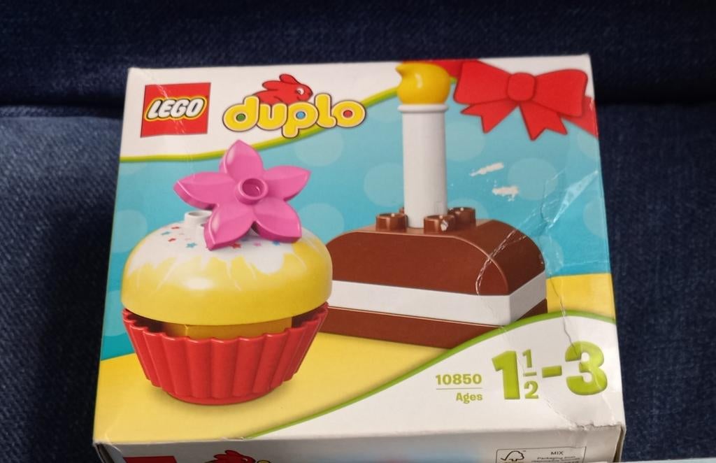 LEGO Duplo Verjaardagstaartje 10850, Ophalen of Verzenden, Zo goed als nieuw, Complete set, Duplo