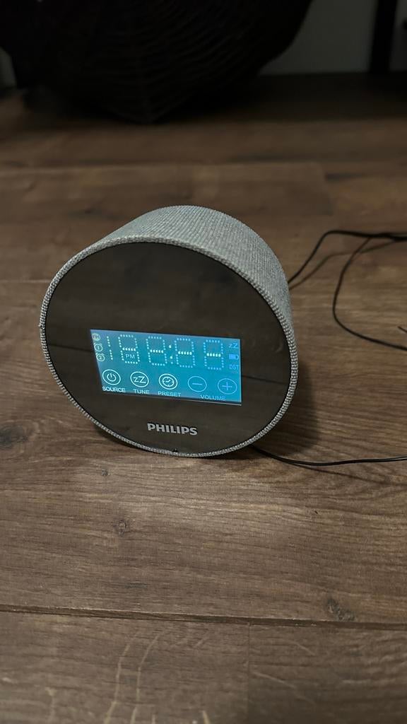 Philips TADR402/12 Wekkerradio USB-oplaadpoort nieuw €44,95!, Ophalen, Gebruikt, Radio