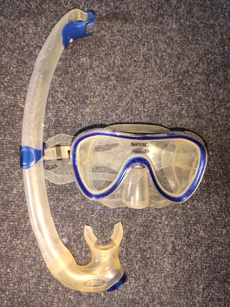 Duikbril en snorkel Seac, Ophalen of Verzenden, Gebruikt, Duikbril of Snorkel