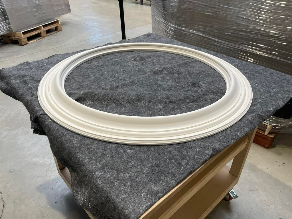 Gipsen ring / rozet jaren 20/30 stijl 100cm, Ophalen, Overige materialen, Het Schippertje, Overige typen