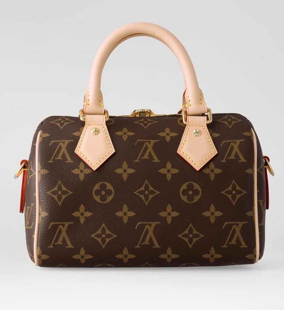 Louis Vuitton Speedy Bandoulière 20 - Nieuw en ongebruikt!, Ophalen of Verzenden, Nieuw, Bruin, Handtas