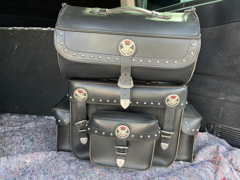 Motottassen set van merk Held, Ophalen