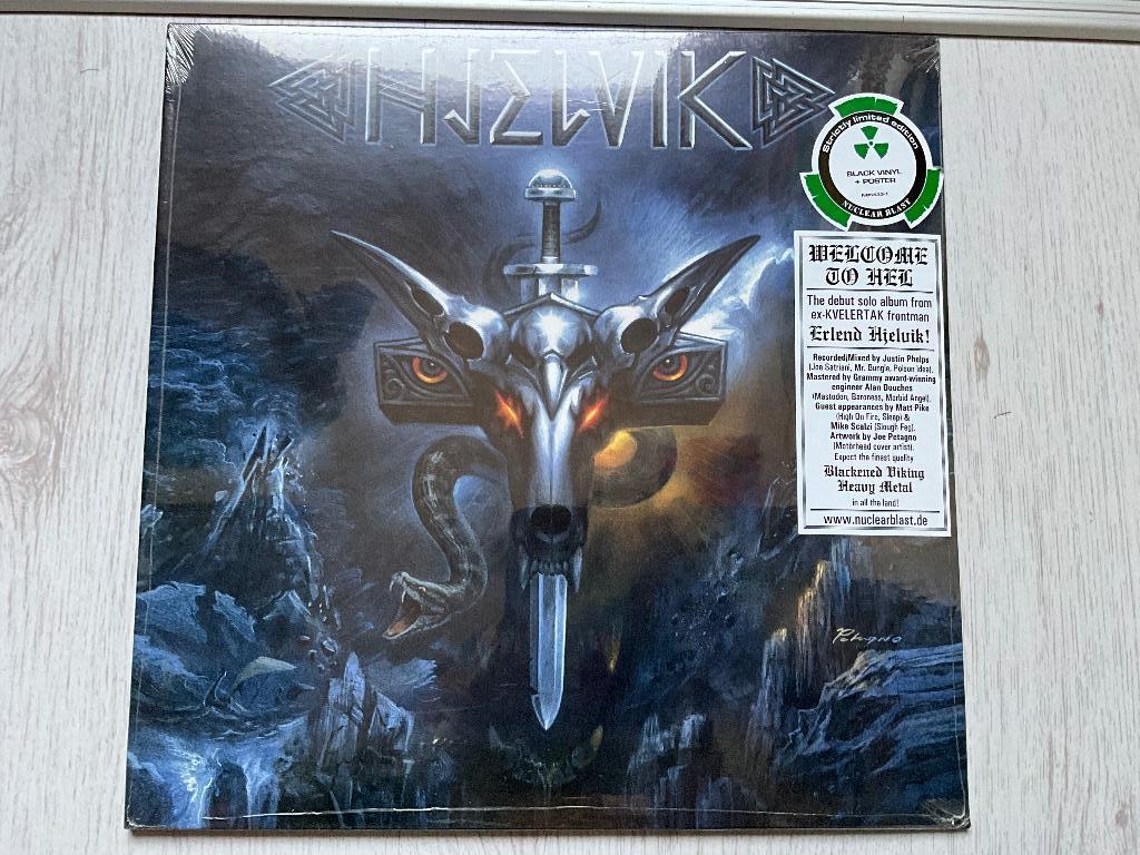 Hjelvik - welcome to hel (+din a1-poster) vinyl limited, Ophalen of Verzenden, Nieuw in verpakking