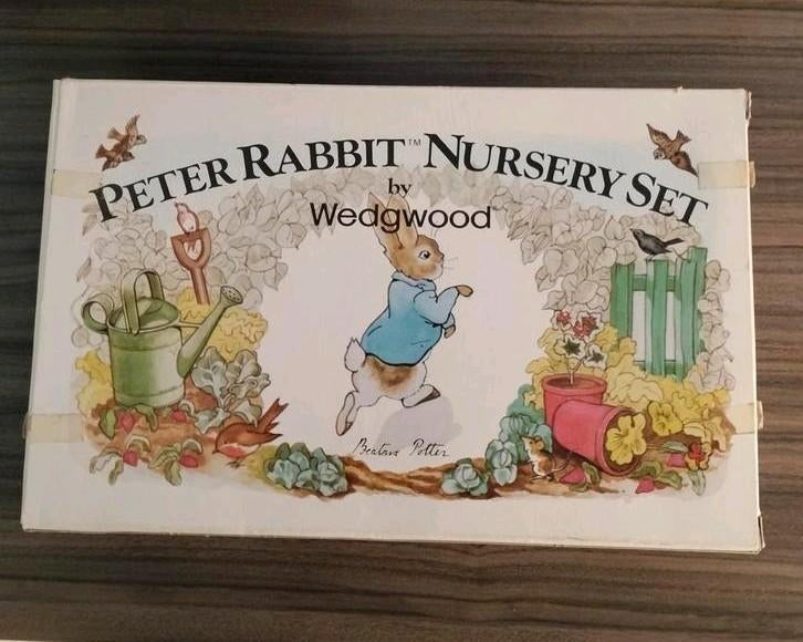 Vintage ontbijt set, Wedgwood, Peter Rabbit, Ophalen