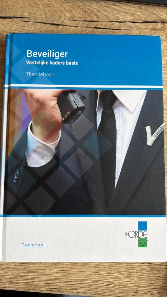 J. Koenders - Beveiliger theorieboeken | Editie 2019, Verzenden, J. Koenders, Zo goed als nieuw, Nederlands