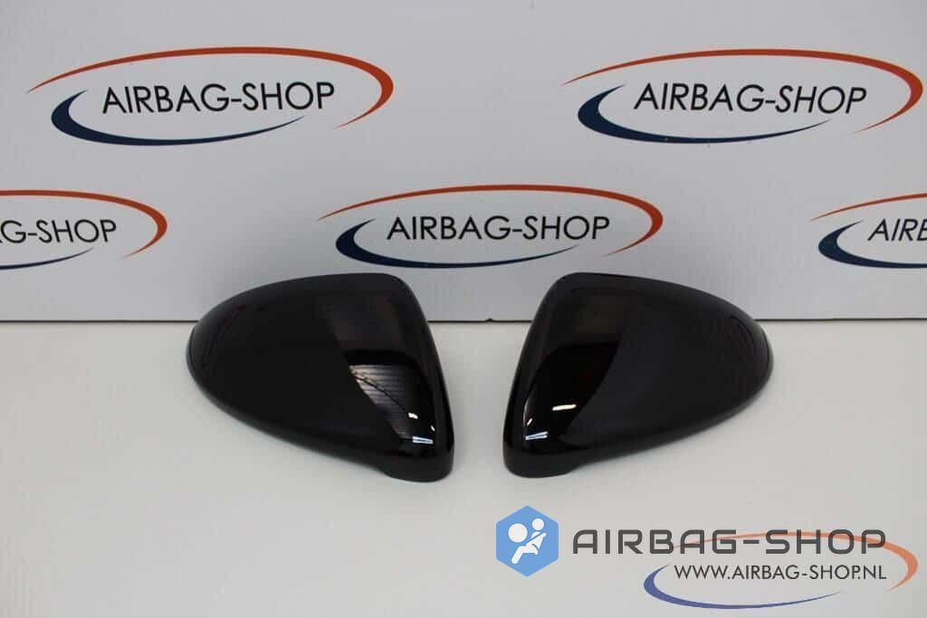 Volkswagen Golf 7 R Spiegelkappen Hoogglans Zwart, Ophalen of Verzenden, Gebruikt, Volkswagen