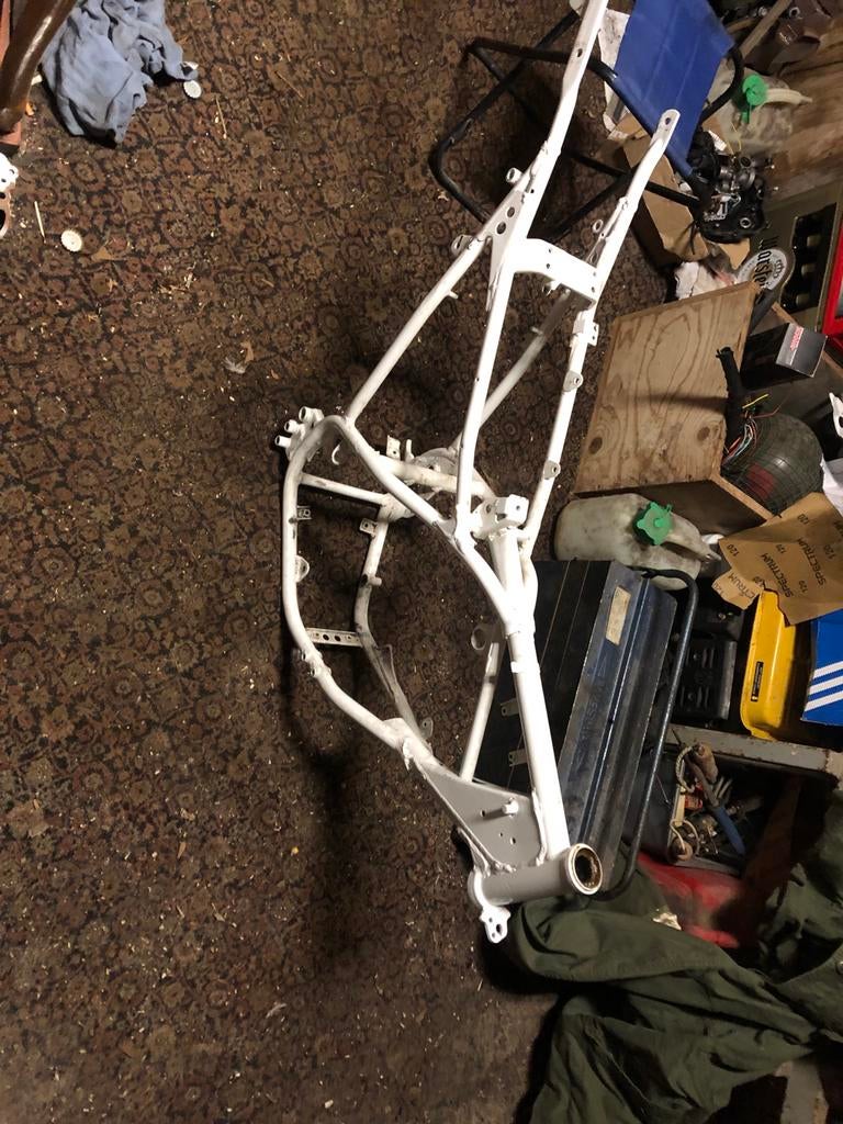 Suzuki TS 50 Frame - Gepoedercoat, Ophalen, Gebruikt