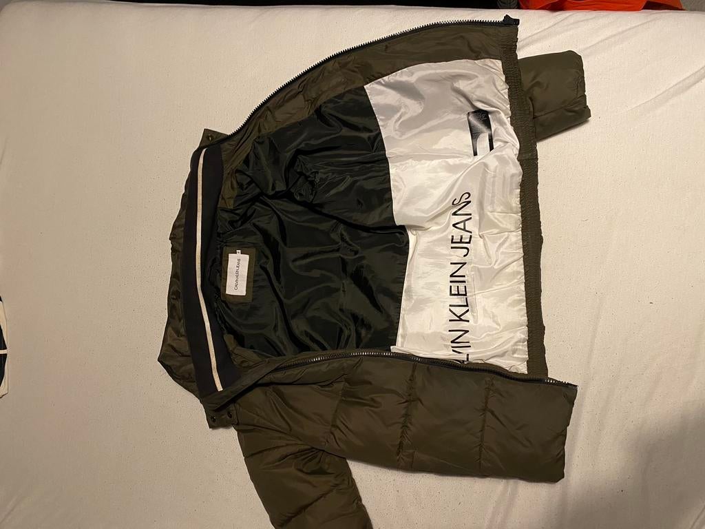 Calvin Klein Jas - Maat XS, Ophalen of Verzenden, Zo goed als nieuw, Maat 46 (S) of kleiner, Bruin