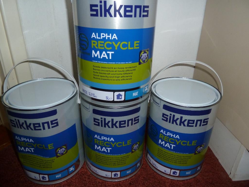 Sikkens verf, Ophalen, Nieuw, Wit