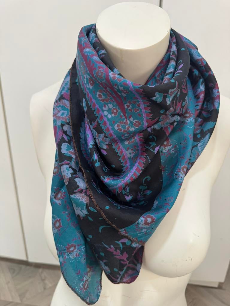 100% zijde sjaal, Verzenden, Nieuw, Maat 46/48 (XL) of groter, Sjaal