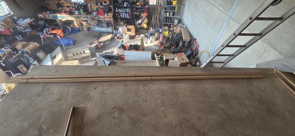 Rond Hout - Diverse Lengtes Beschikbaar, Doe-het-zelf en Verbouw, Hout en Planken, Gebruikt, Minder dan 25 mm, Ophalen of Verzenden