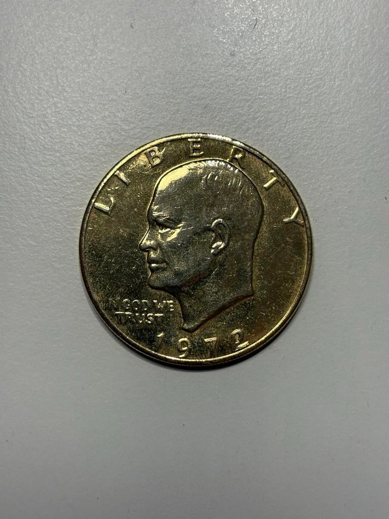 1972 US Dollar - Eisenhower Dollar, Postzegels en Munten, Munten | Amerika, Ophalen of Verzenden, Noord-Amerika, Losse munt