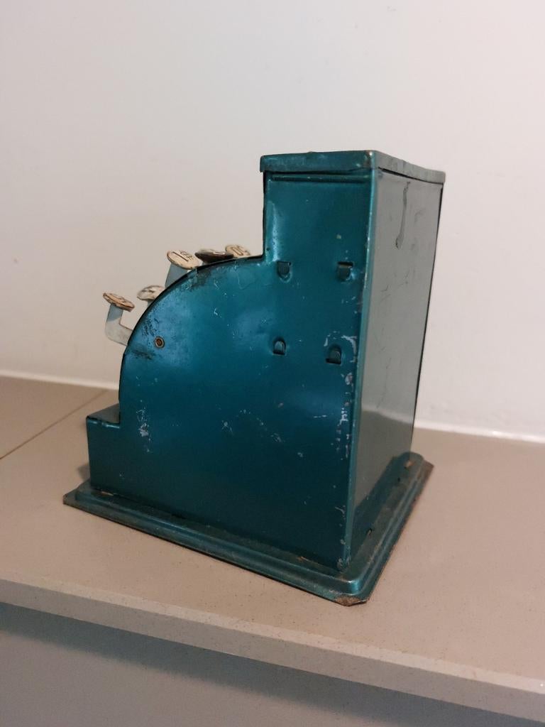 Vintage Tom Thumb metalen speelgoedkassa – USA (jaren ’40/’5, Ophalen of Verzenden