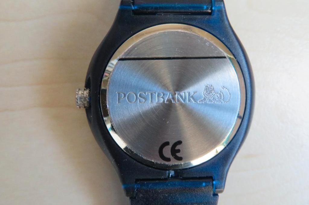 Vintage Postbank horloge, Verzamelen, Merken en Reclamevoorwerpen, Ophalen of Verzenden, Nieuw, Gebruiksvoorwerp