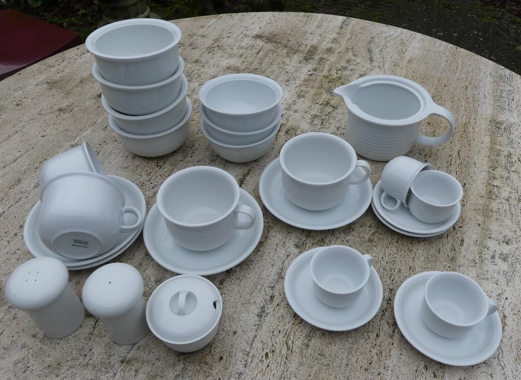 Thomas Trend Servies , Thomas Wit met de Ribbels, Nieuw, Ophalen of Verzenden, Wedgwood, Aardewerk