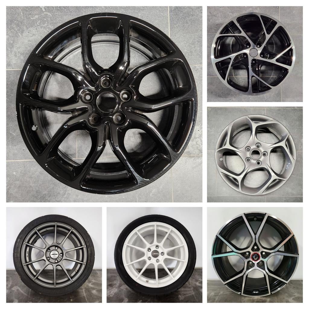 Velgensets Renault Sport 5x114,3, Clio 4 RS, Megane 3 & 4 RS, Ophalen of Verzenden, Banden en Velgen
