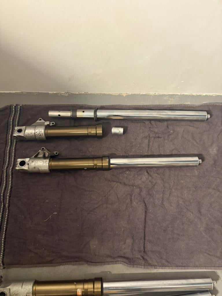 Voorvork poten honda fireblade cbr sc28 900rr 1993, Ophalen of Verzenden