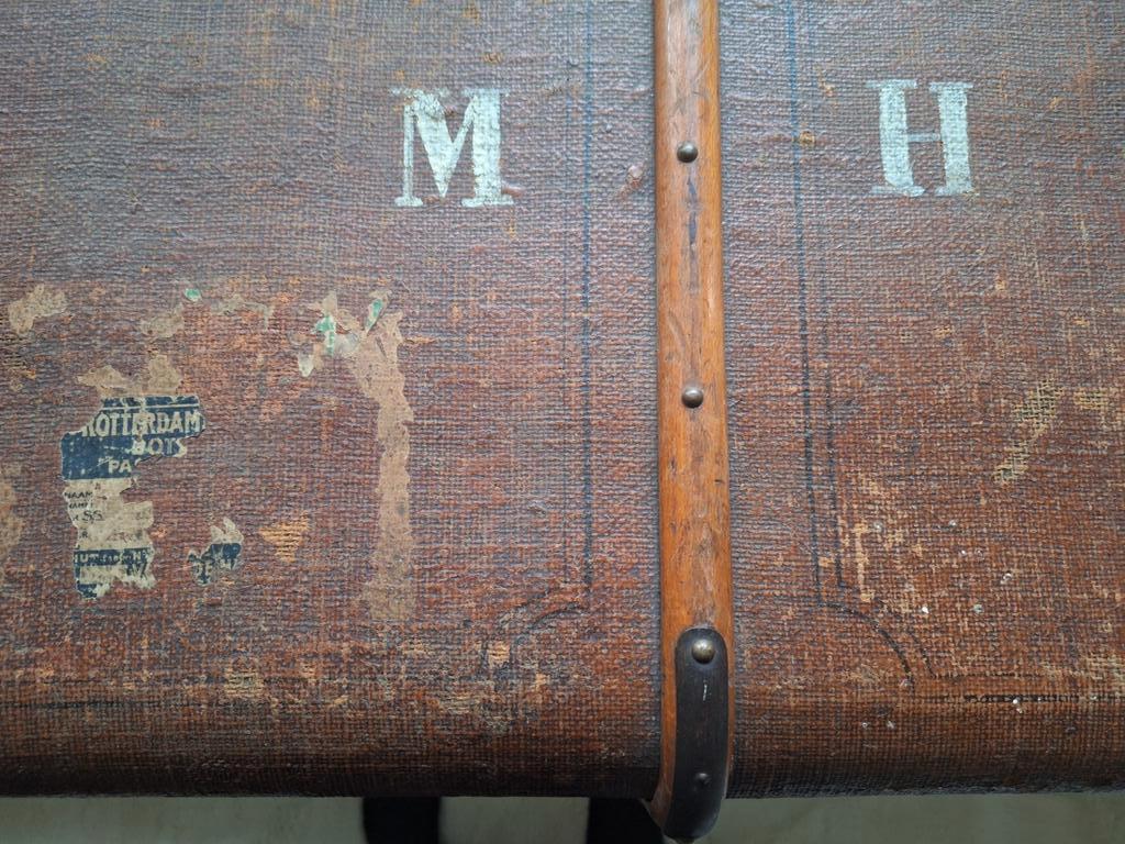 HUTKOFFER 90x53x58, Huis en Inrichting, Woonaccessoires | Kisten, Ophalen, Gebruikt, 50 tot 100 cm, 50 tot 75 cm