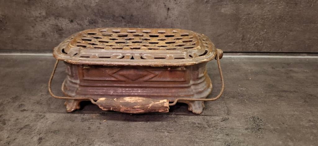 Rechaud/stoof/Brocante/Antiek/Frankrijk/Gietijzer, Ophalen of Verzenden