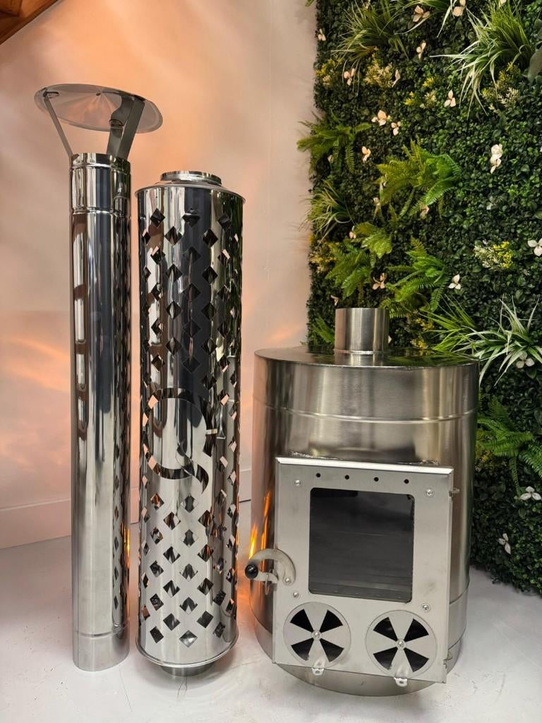 Zwembad/Hottub Cilinder Kachel RVS316 | Top Hottub Kachel, Verzenden, Nieuw, Verwarming