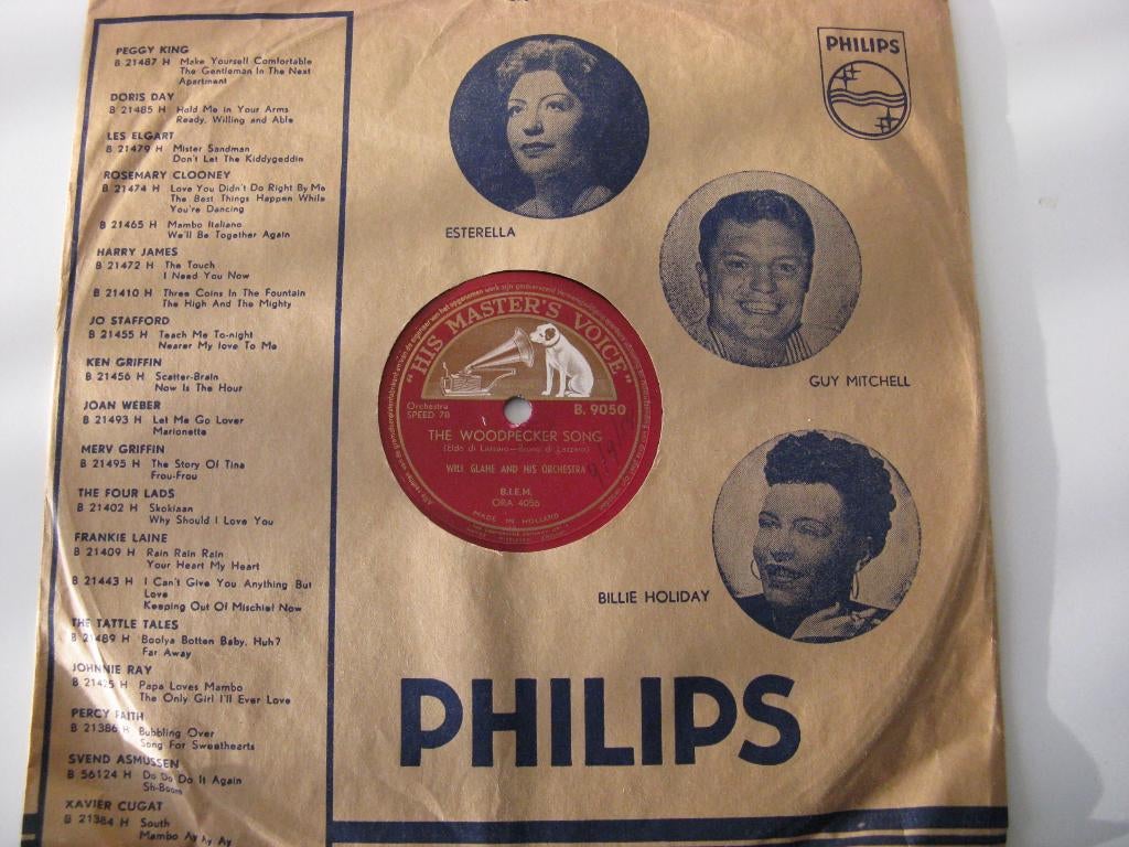 His Masters Voice Nr 9050, Verzenden, Zo goed als nieuw, 12 inch