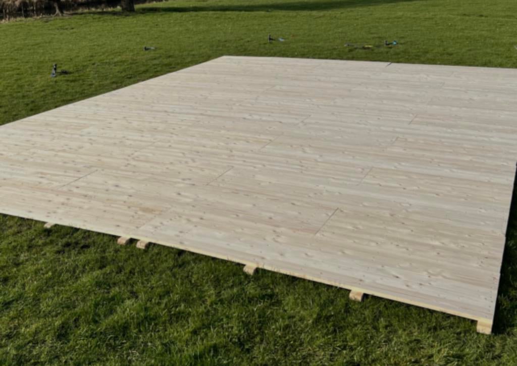 Houten tentvloer stretchtent vloer evenementen vlonder vloer, Hobby en Vrije tijd, Feestartikelen | Verhuur, Ophalen, Nieuw, Overige