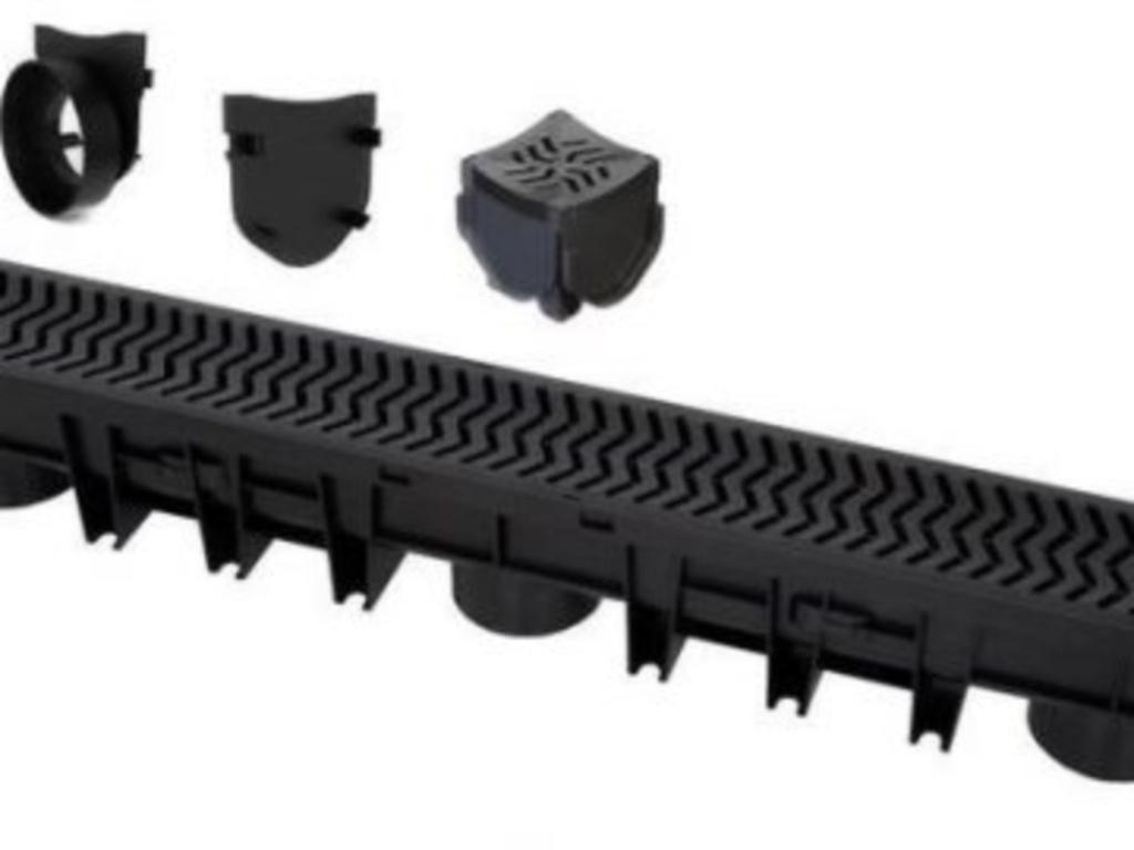 Lijngoot, grondgoot ,drainage goot, lijnafwatering 16.30€, Doe-het-zelf en Verbouw, Afvoer, Pvc, Nieuw, Ophalen of Verzenden