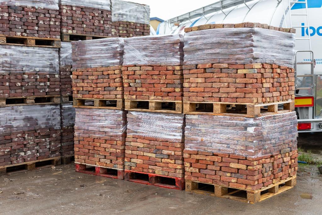 Oude antieke genuanceerde metselstenen 310M2 1 partij!, Doe-het-zelf en Verbouw, Metselstenen, Ophalen of Verzenden, Gebruikt