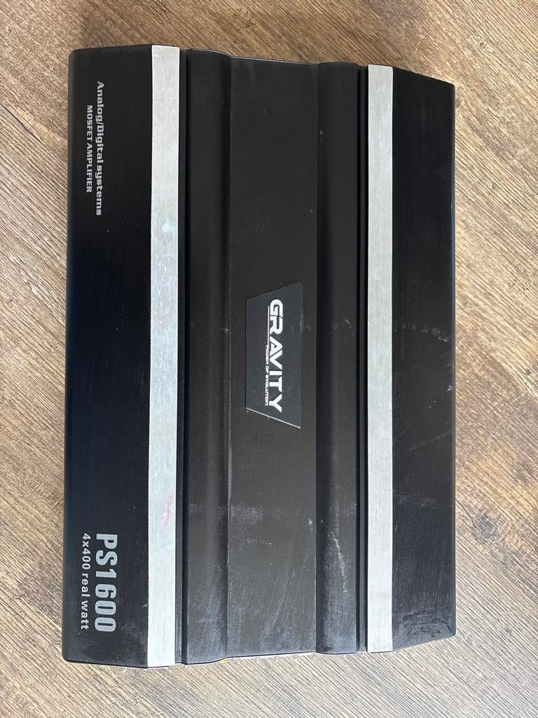 Gravity PS1600 4x400W Versterker, Ophalen of Verzenden, Gebruikt