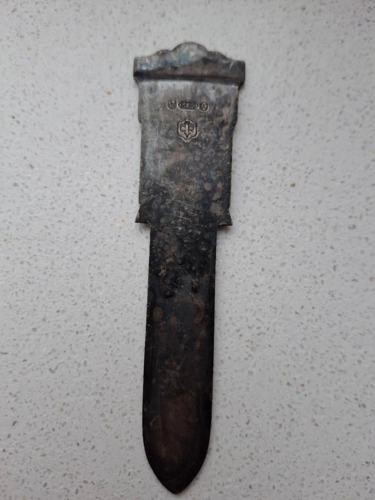 Briefopener boekenlegger Gero 90 NCRV, Tot Zoover, Antiek en Kunst, Ophalen