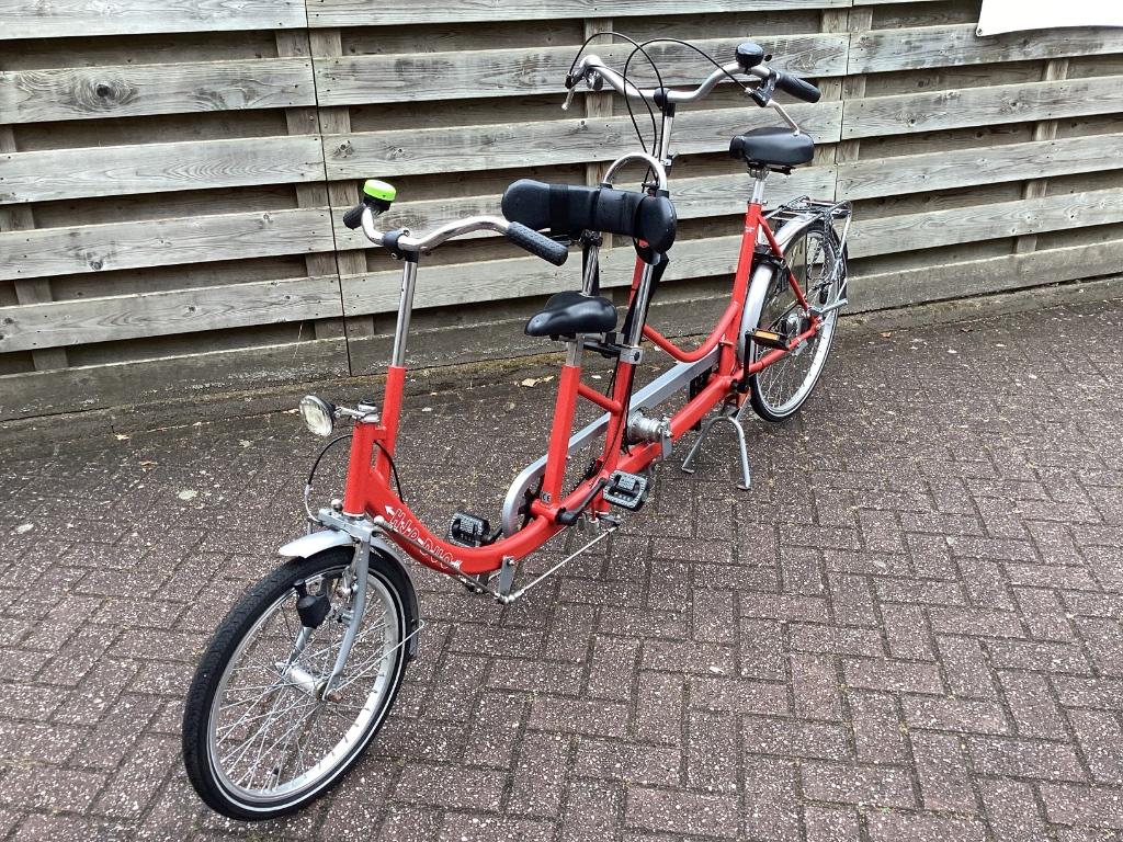 HJD duofiets ouder/kind, Ophalen of Verzenden, Gebruikt, Minder dan 10 versnellingen
