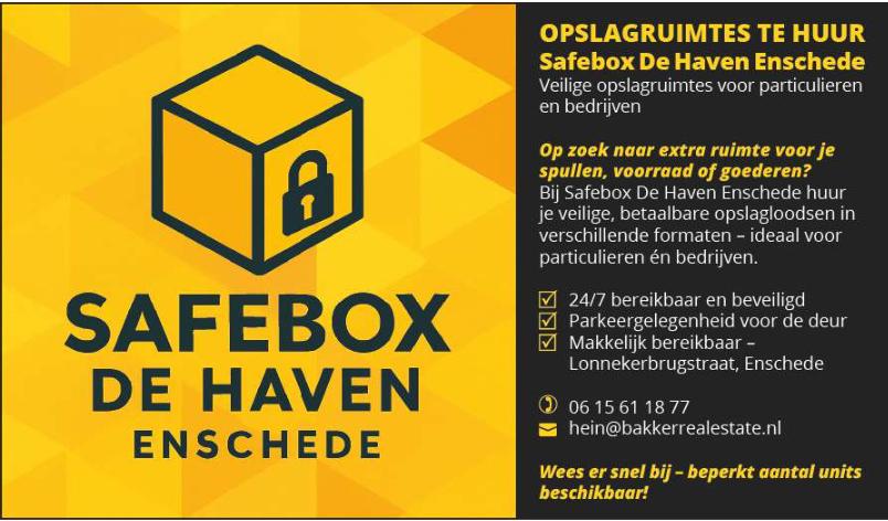 Opslag ruimte te huur voor particulieren en bedrijven., Ophalen of Verzenden