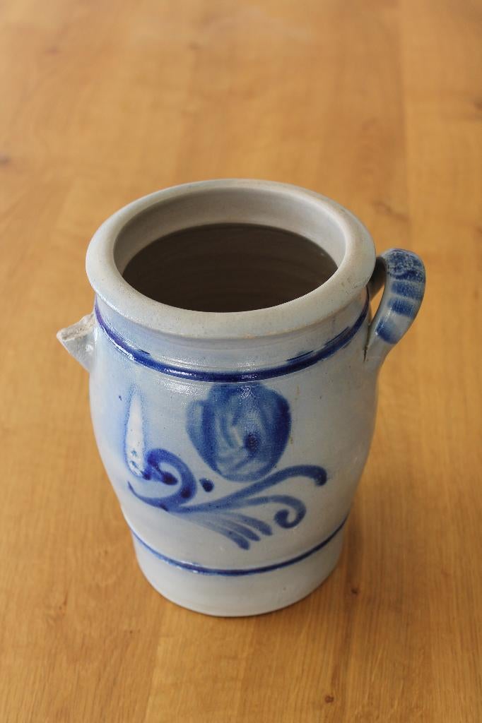 Keulse pot met 1 handvat, hoogte 19,5 cm, Ophalen of Verzenden