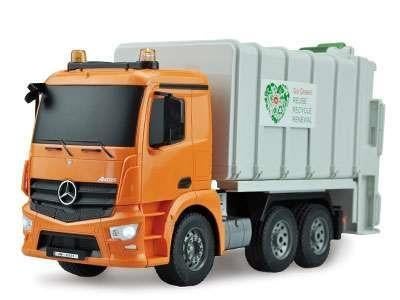 RC vrachtwagen Mercedes vuilnisauto 1:20 40cm, Ophalen of Verzenden, Nieuw