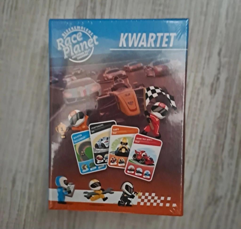 Nieuw raceplanet kwartet in folie, Ophalen of Verzenden, Nieuw, Kwartet(ten)