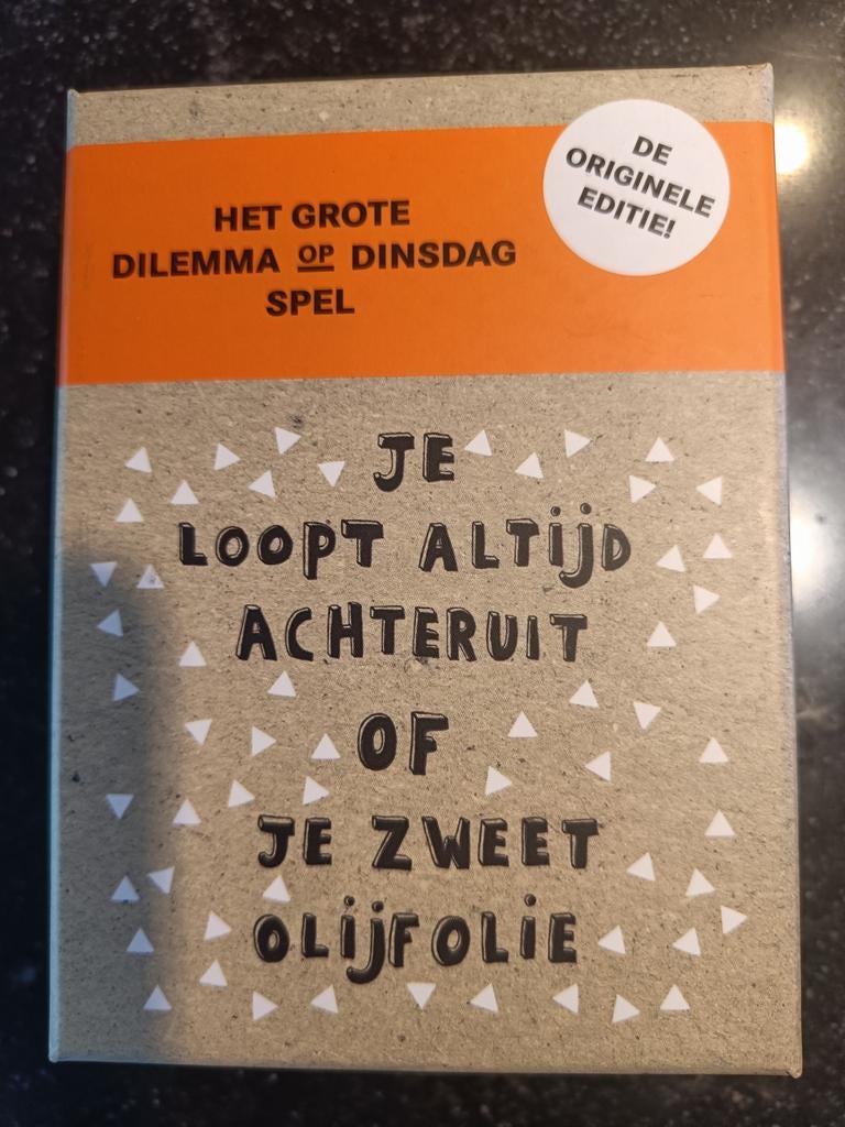 Het Grote Dilemma op Dinsdag Spel, Ophalen of Verzenden, Zo goed als nieuw