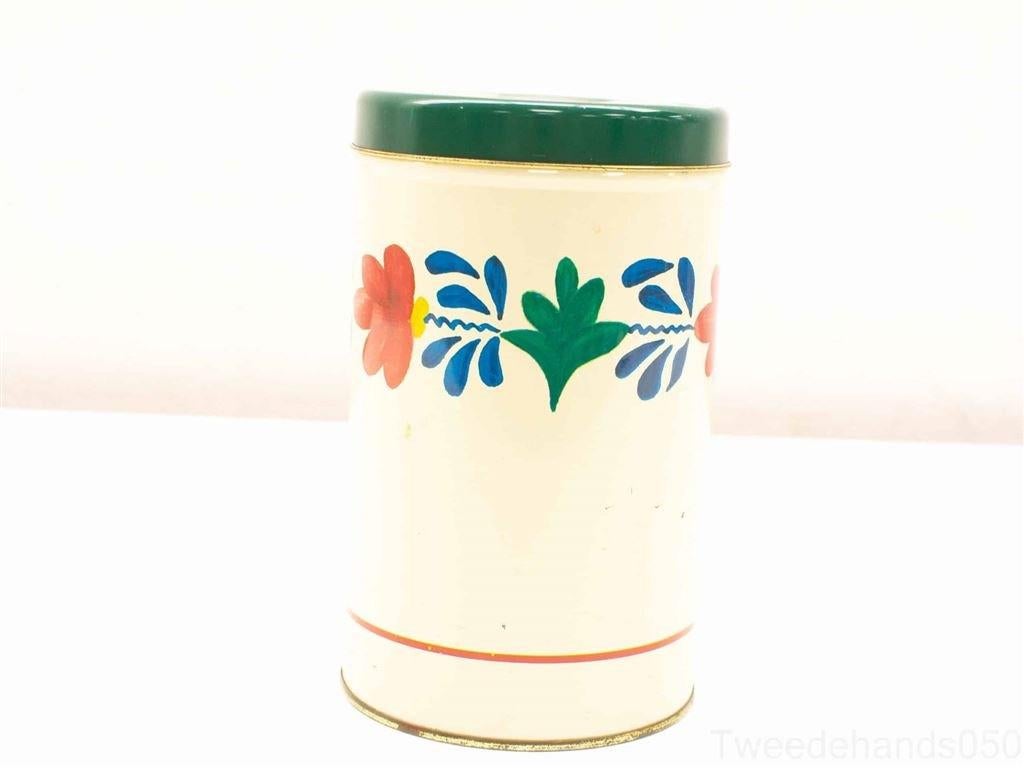 vintage boerenbont blik 21668, Ophalen of Verzenden, Gebruikt, Koek(jes)