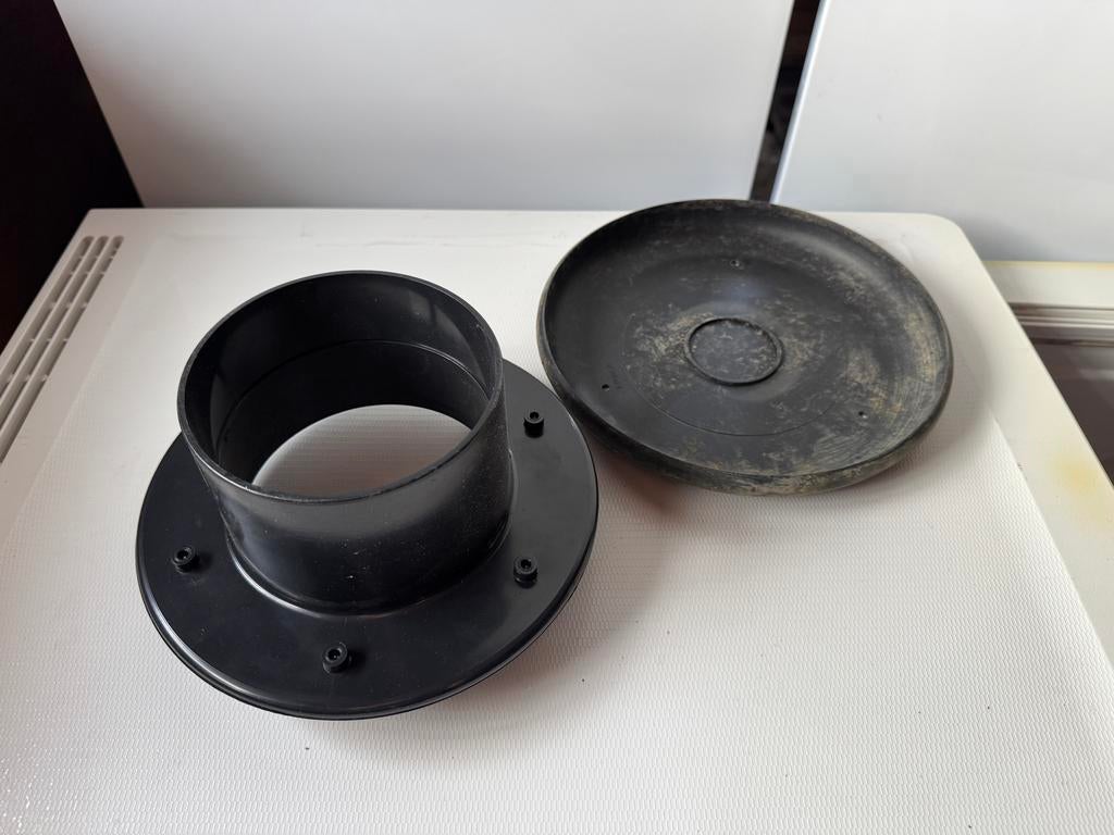 Wanddoorvoer / Bodemdrain - Nieuw doorvoer &gebruikte deksel, Ophalen, Nieuw, Overige typen